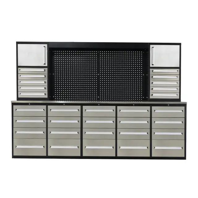 10FT 30D-2 Workbench Cabinet Durable Storage Solution - Photo 2