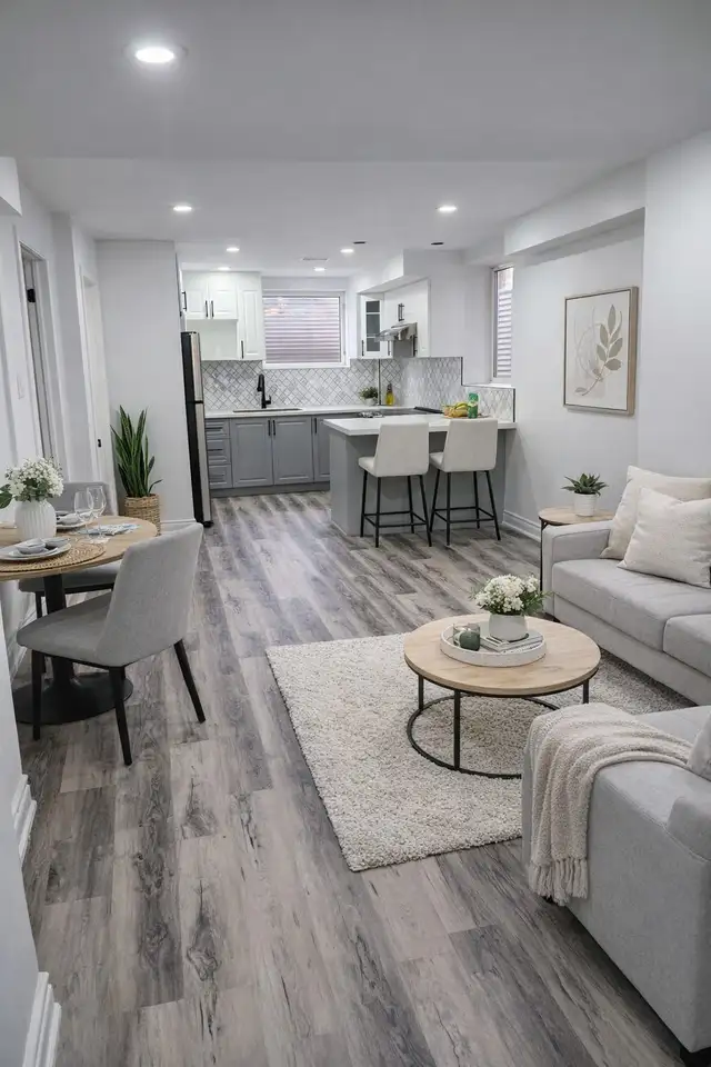 Bright Legal 2 Bed Basement | Separate Entr | Parking | Milton