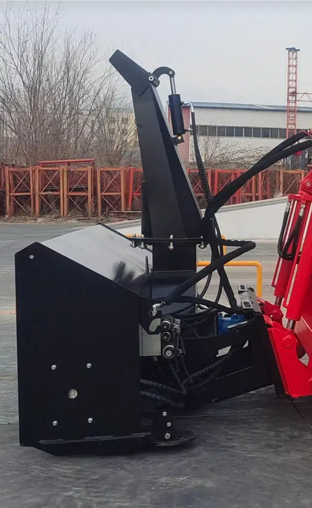 68 Inch Skid Steer Snow Blower Automatic Steering Heavy Duty - Photo 3