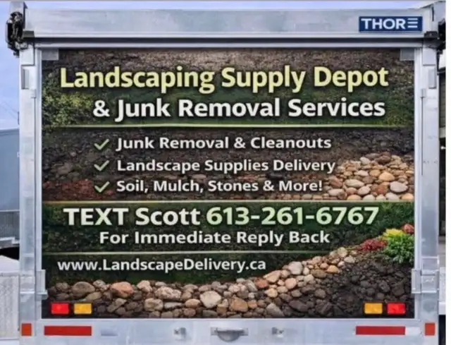 Dumpster Rental 7 Ton 7X14 with 5ft High Sides - Photo 5