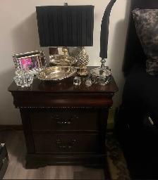 2x Cherry Wood End Tables - Photo 2