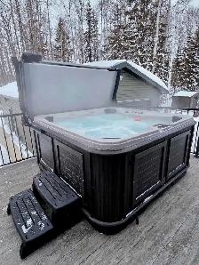 Artic Spa salt water hot tub
