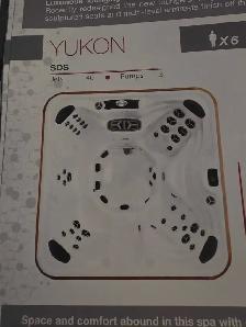 Artic Spa salt water hot tub - Photo 7