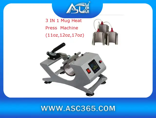 3in1 Mug Heat Press Sublimation Transfer Machine 110016