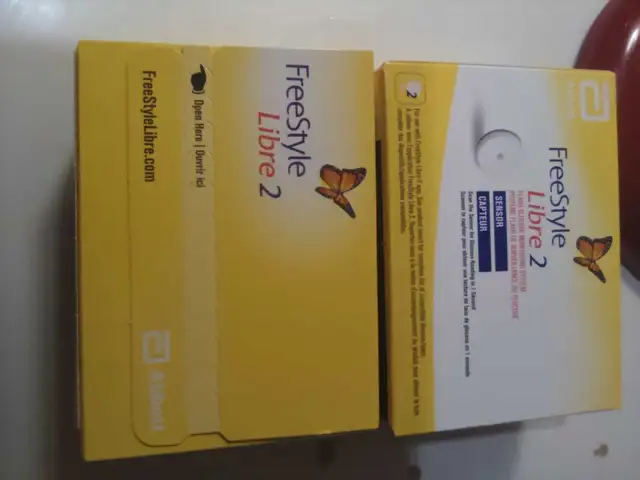 2 FREESTYLE LIBRE 2 ARM SENSORS