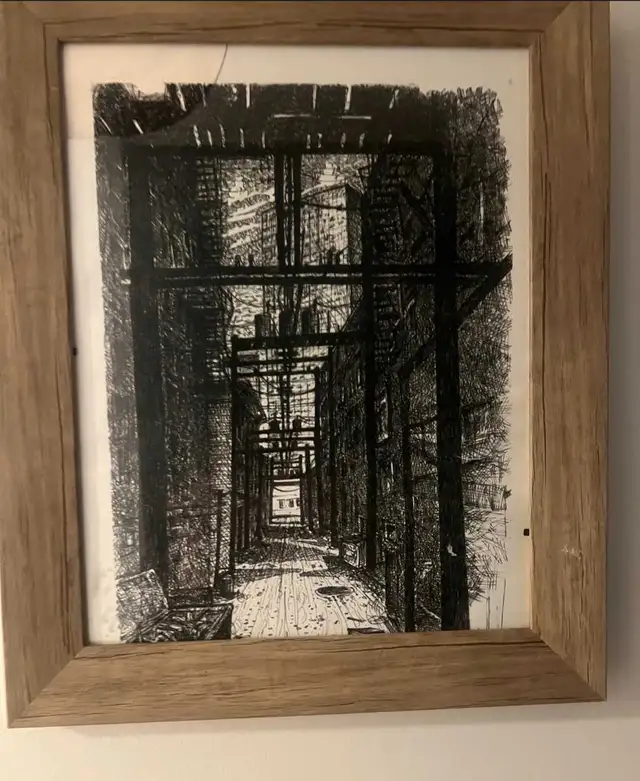 Original Ink Dry - signed by Artist