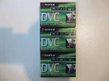 Fuji Film Mini DV Digital Video Cassette Three Piece Lot Sealed