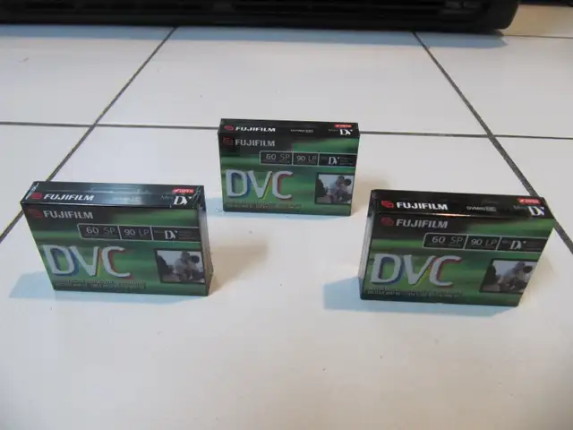 Fuji Film Mini DV Digital Video Cassette Three Piece Lot Sealed - Photo 5