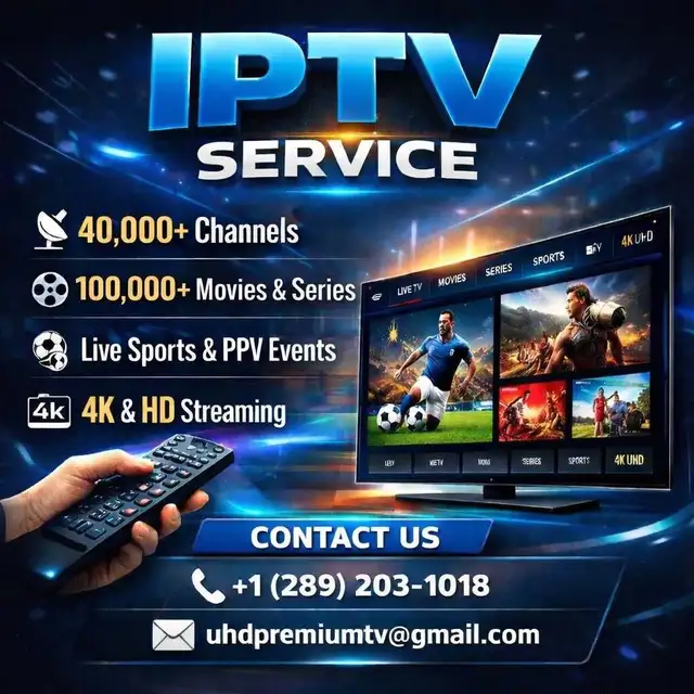 Smart I.P.T.V with 4K quality