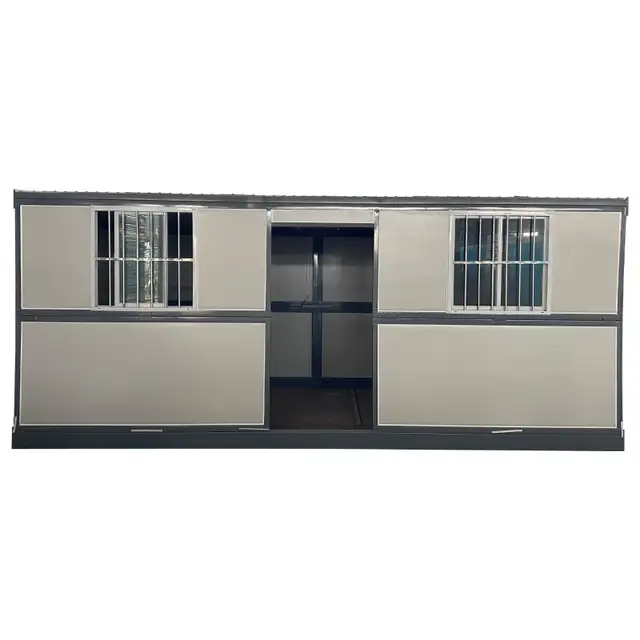 Foldable 20ft Container House Heavy Duty with Side Entrance