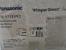 PANASONIC WHISPER GREEN EXHAUST FAN - Photo 2