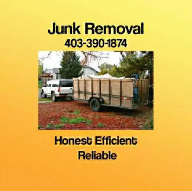 RELIABLE SAME DAY JUNK REMOVAL SERVICES 403.390.1874