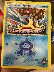 Team Aqua’s Spheal Pokemon Card