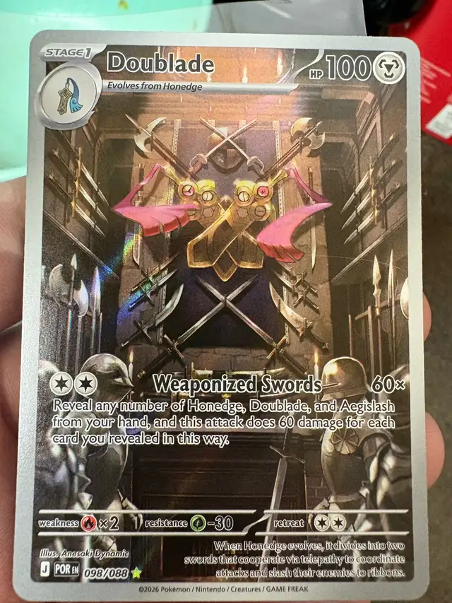 Doublade Pokemon Card