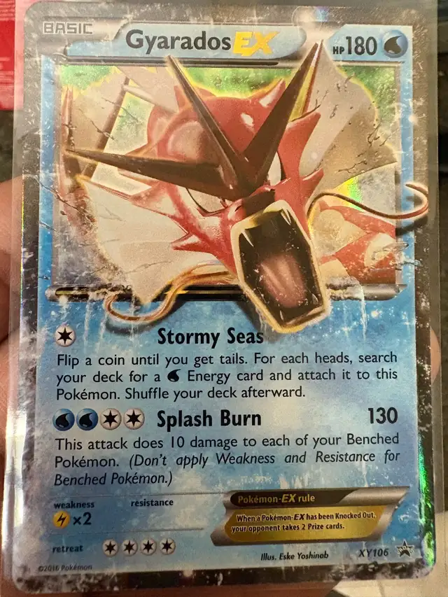 Gyarados EX Pokemon Card