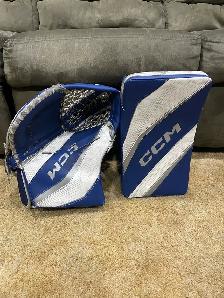 CCM E Flex 6 Blocker and Glove (Full Right)