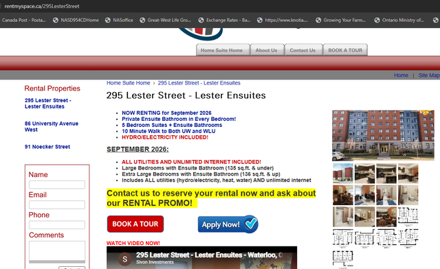 1 Room ensuite bath (May-Aug) Sublet- 295 Lester St. close UW - Photo 2