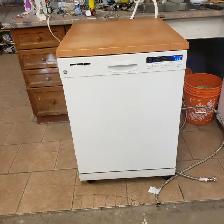 Countertop G.E.  Dishwasher Clean White, Free Delivery