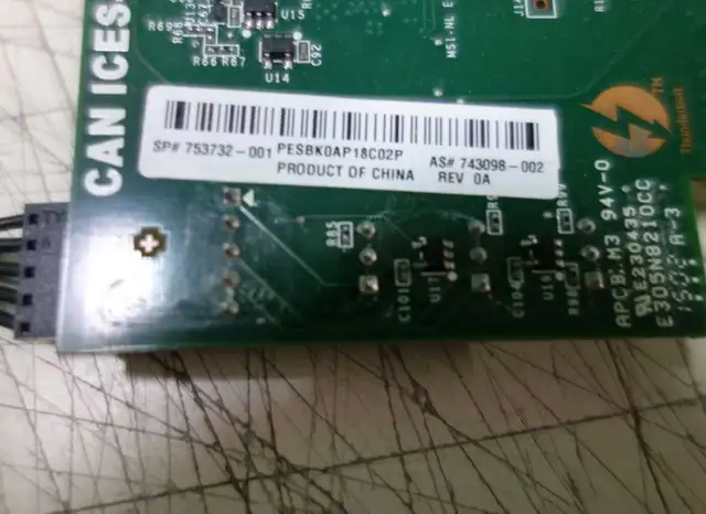 THUNDERBOLT-2 X4 LIGHTNING EXTENSION CARD 743098-00 - Photo 2