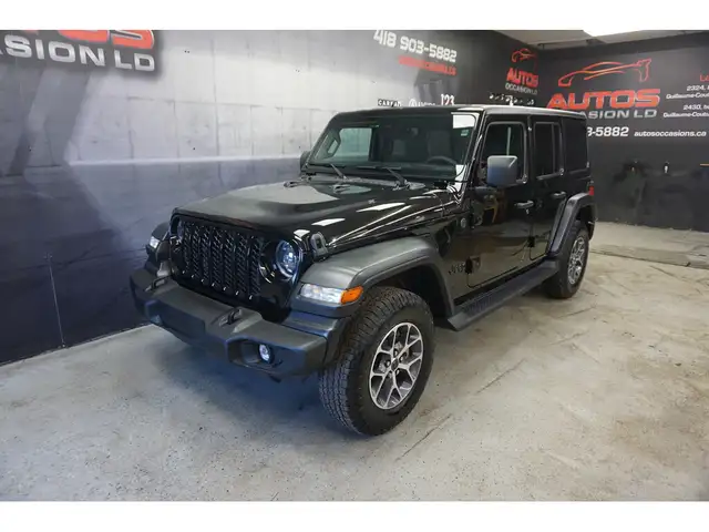 2024 Jeep Wrangler SPORT S 2.0L 4X4 AUTO SIÈGES VOLANT CARPLAY 1 - Photo 3