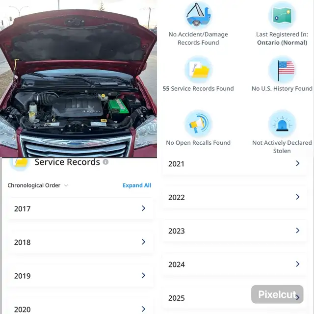 2016 CHRYSLER TOWN AND COUNTRY TOURING STOW AND GO 2 KEYS CLEAN - Photo 10