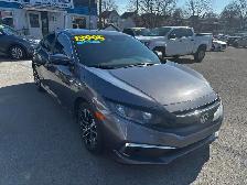 2019 Honda Civic LX, Alloy Wheels, Lane Departure Alert, Htd. Se