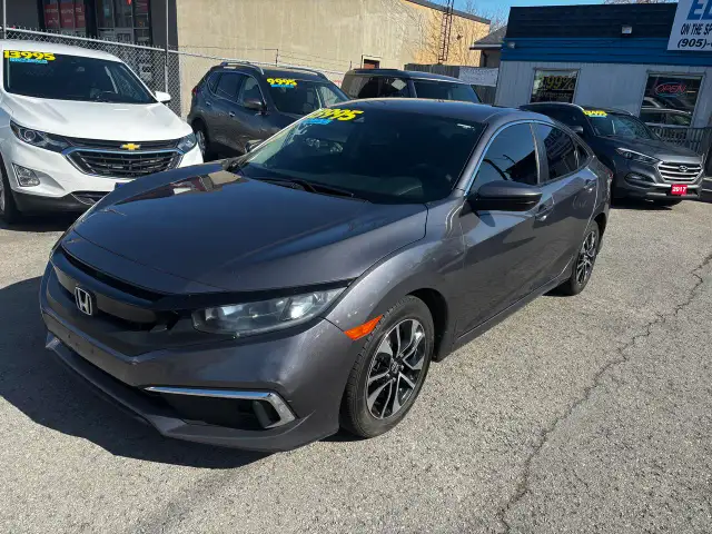 2019 Honda Civic LX, Alloy Wheels, Lane Departure Alert, Htd. Se - Photo 3