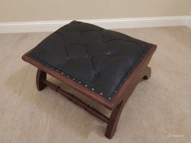 Antique chair with Ottoman footstool- lots of chairs here - Photo 3