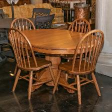 Oak Dinette Set