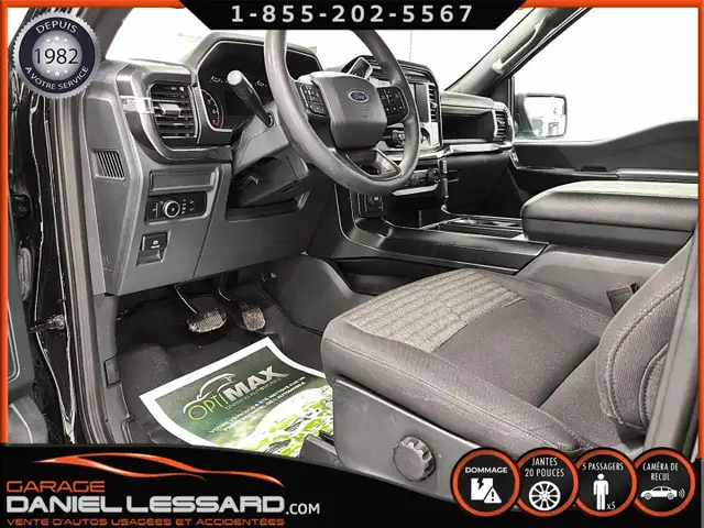 Ford F-150 STX, CREW CAB, BTE 5.5, MAG 20, VGA COTÉ DROIT 2023 - Photo 25