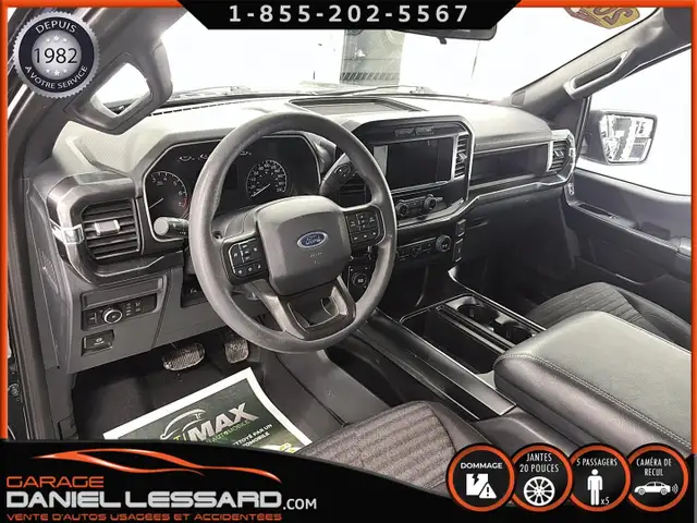 Ford F-150 STX, CREW CAB, BTE 5.5, MAG 20, VGA COTÉ DROIT 2023 - Photo 28