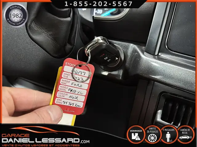 Ford F-150 STX, CREW CAB, BTE 5.5, MAG 20, VGA COTÉ DROIT 2023 - Photo 40