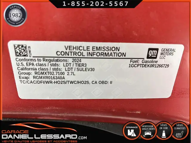 Chevrolet Colorado Z71 CREWCAB, CUIR CHAUFF ET VENT, VGA 2024 - Photo 58