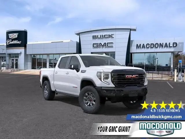 2026 GMC Sierra 1500 AT4X - Leather Seats - $782 B/W