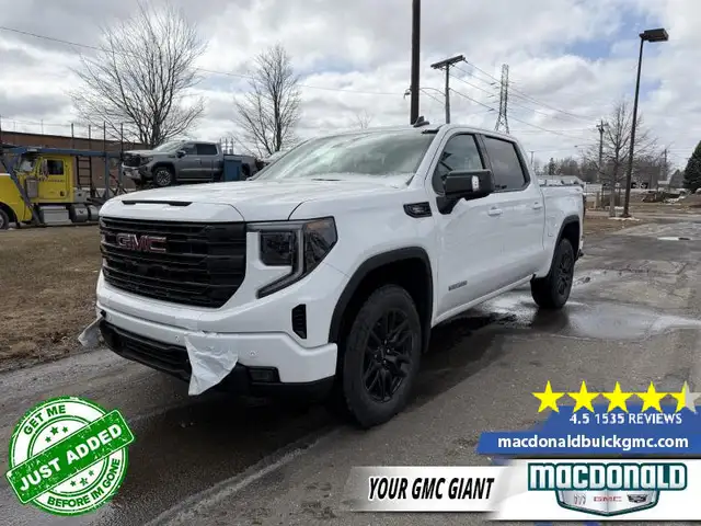 2026 GMC Sierra 1500 Elevation - Leather Seats - $603 B/W