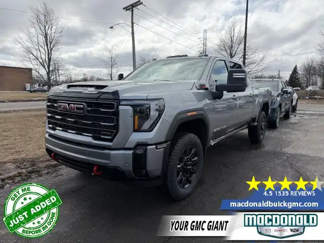 2026 GMC Sierra 3500HD AT4 - Leather Seats - $840 B/W