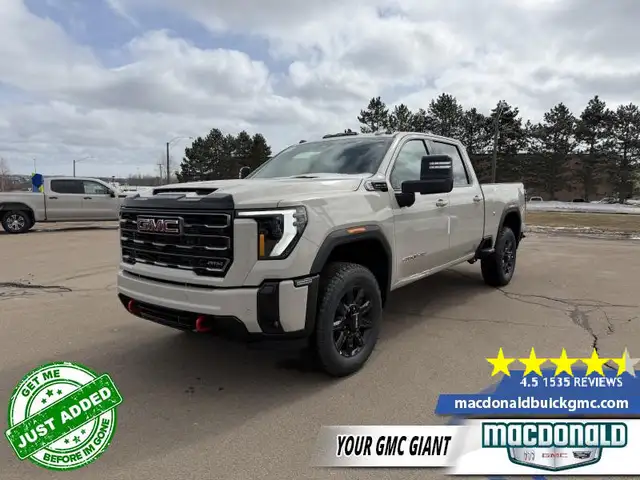 2026 GMC Sierra 2500HD AT4 - Leather Seats - $752 B/W