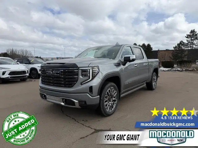 2026 GMC Sierra 1500 Denali Ultimate - Leather Seats - $814 B/W