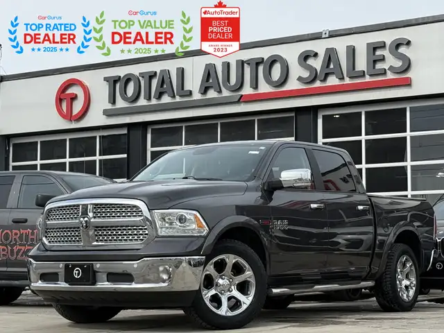 2018 Ram 1500 LARAMIE | ALPINE SOUND | SUNROOF | LOADED