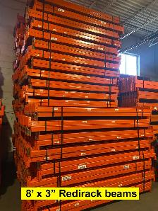 ✅  Used 96" redirack pallet racking beams - 1000’s in stock   ✅ - Photo 2