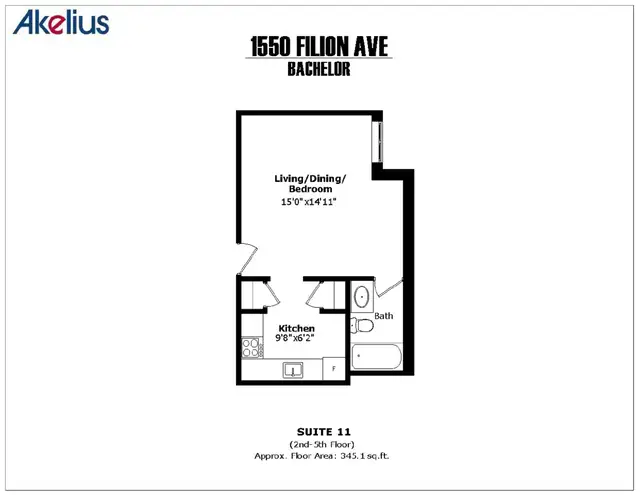 studio apartment for rent, Saint-Lambert, July 1st - ID 1571 - Photo 6