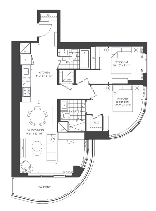 DOWNTOWN PICKERING: Large Brand New 2 BDRM Corner Condo For Rent - Photo 2
