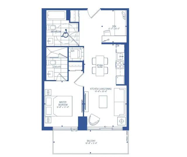 NEXT2: Large 1 Bedroom Den Condo For Rent in Richmond Hill - Photo 2