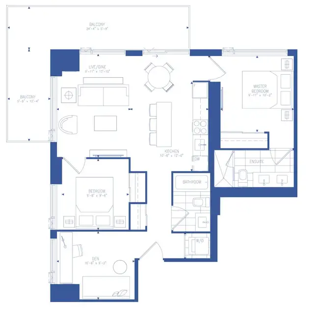 RICHMOND HILL-Brand New 2 Bed/2Bath Corner Condo For Rent w/PRKG - Photo 2