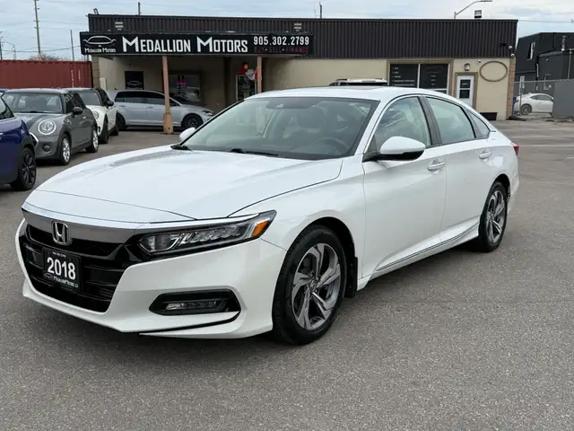 2018 Honda Accord EX-L CVT |CERTIFIED|LEATHER|SUNROOF|APPLE CARP