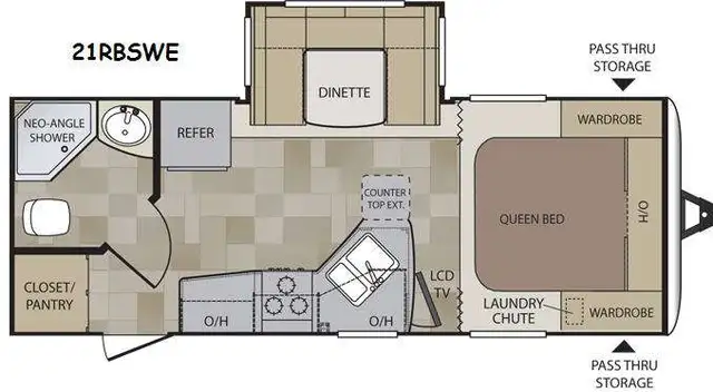2014 Keystone RV Cougar Half-Ton Series 21RBSWE