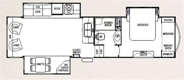 2011 Forest River RV Cedar Creek CRF 30RL-7