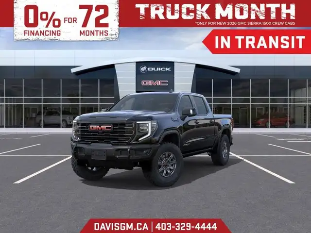 2026 GMC Sierra 1500 AT4X