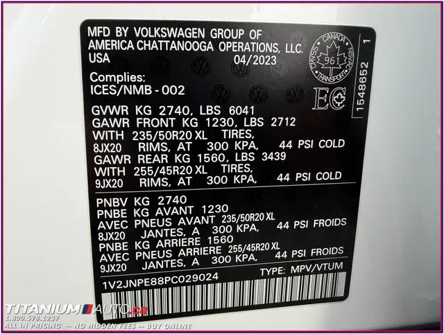 2023 Volkswagen ID4 PRO S Plus AWD-Pano Roof-Massage Seats-GPS-A - Photo 63