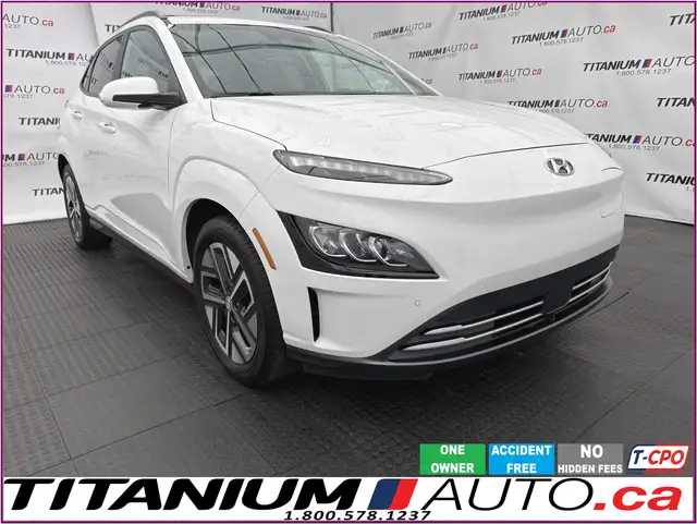 2023 Hyundai Kona Electric Ultimate-GPS-Cooled Leather-Sunroof-H